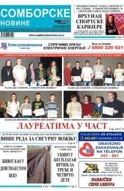 Somborske novine - broj 3058, 1. feb 2013.