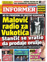 Informer CG - broj 1201, 12. apr 2016.
