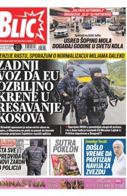 Blic - broj 8826, 23. sep 2021.