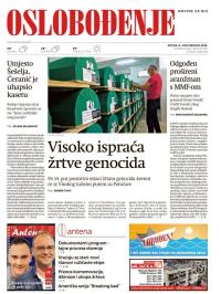 Oslobođenje - broj 25.007, 8. jul 2016.
