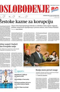 Oslobođenje - broj 27304, 22. maj 2023.