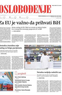 Oslobođenje - broj 27527, 10. feb 2024.