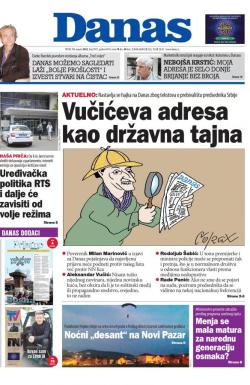 Danas - broj 9072, 12. avg 2022.