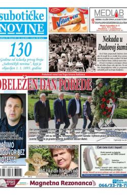 Nove Subotičke novine - broj 319, 12. maj 2023.