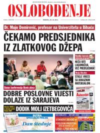Oslobođenje - broj 24.393, 29. okt 2014.