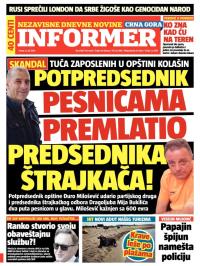 Informer CG - broj 967, 8. jul 2015.