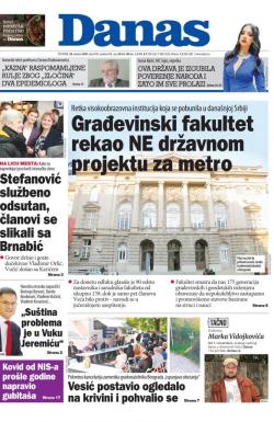 Danas - broj 8795, 28. okt 2021.
