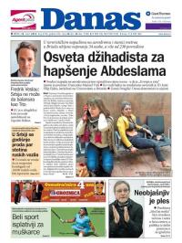 Danas - broj 6750, 23. mar 2016.