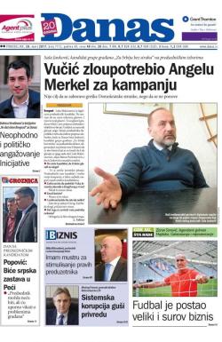 Danas - broj 7112, 20. mar 2017.