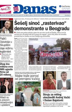 Danas - broj 7143, 20. apr 2017.