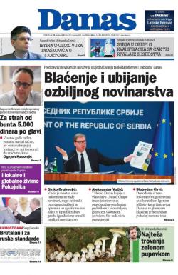 Danas - broj 9122, 10. okt 2022.