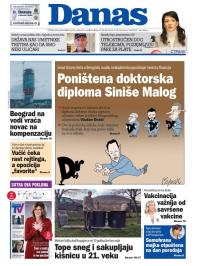 Danas - broj 8851, 23. dec 2021.