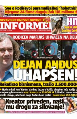 Informer - broj 1576, 1. jul 2017.