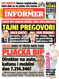 Informer - broj 466, 12. nov 2013.