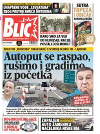Blic - broj 7815, 16. nov 2018.