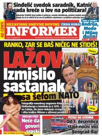 Informer CG - broj 1393, 23. nov 2016.