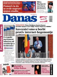 Danas - broj 6466-6467, 13. jun 2015.