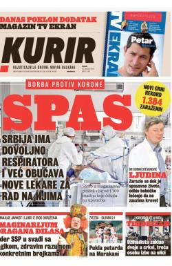 Kurir - broj 2410, 30. okt 2020.