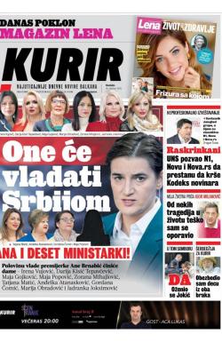 Kurir - broj 2405, 25. okt 2020.