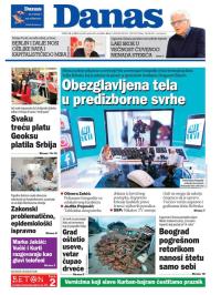 Danas - broj 8695, 20. jul 2021.