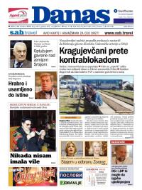 Danas - broj 5875, 30. okt 2013.