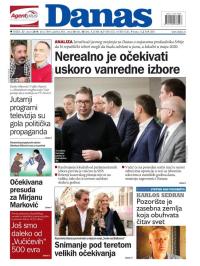 Danas - broj 7849, 27. mar 2019.
