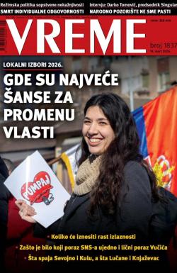 Vreme - broj 1837, 19. mar 2026.