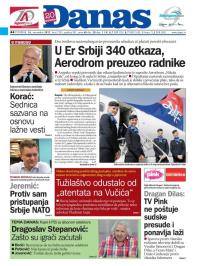 Danas - broj 7353, 16. nov 2017.