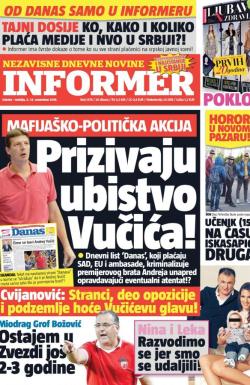 Informer - broj 1378, 5. nov 2016.