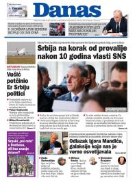 Danas - broj 8933, 15. mar 2022.