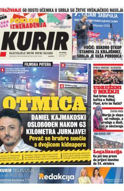 Kurir - broj 4290, 9. feb 2026.
