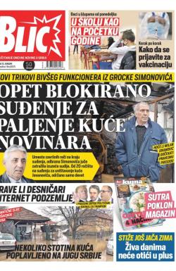 Blic - broj 8575, 12. jan 2021.