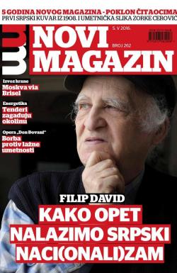 Novi magazin - broj 262, 5. maj 2016.