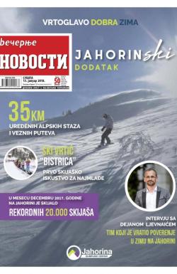 Večernje novosti - broj 2847, 13. jan 2018.