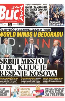 Blic - broj 7995, 24. maj 2019.