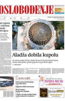Oslobođenje - broj 25411, 23. avg 2017.
