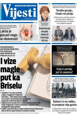 Vijesti - broj 9734, 6. jun 2025.