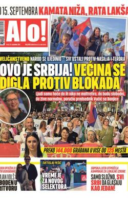 Alo - broj 6283, 14. sep 2025.
