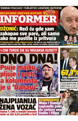 Informer - broj 2901, 1. nov 2021.