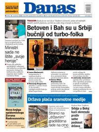 Danas - broj 8390, 18. sep 2020.