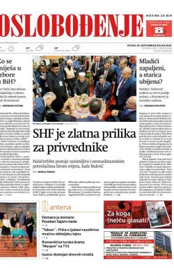 Oslobođenje - broj 25804, 28. sep 2018.