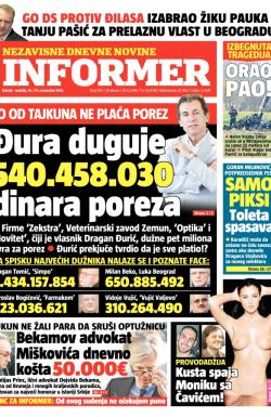 Informer - broj 470, 16. nov 2013.