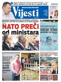 Vijesti - broj 6209, 10. jul 2015.