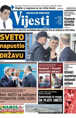 Vijesti - broj 6520, 20. maj 2016.