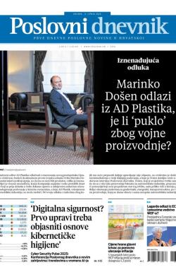 Poslovni Dnevnik - broj 5354, 4. jun 2025.