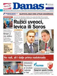 Danas - broj 6478, 25. jun 2015.
