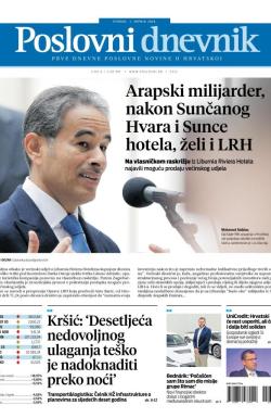 Poslovni Dnevnik - broj 5372, 1. jul 2025.