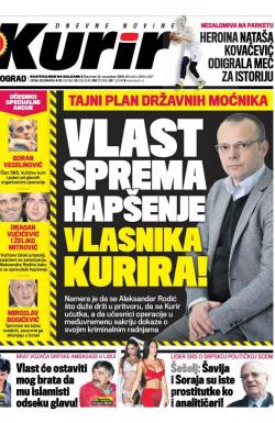 Kurir - broj 637, 12. nov 2015.