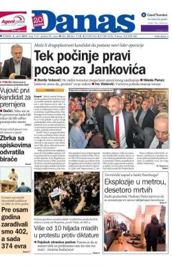 Danas - broj 7127, 4. apr 2017.