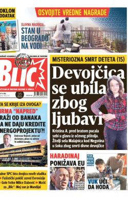 Blic - broj 7273, 16. maj 2017.